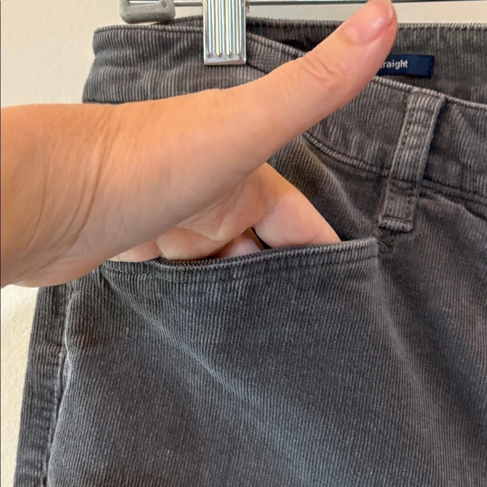 Talbots Women's Straight Leg Jeans - Grey Size 14 - Picture 5 of 6